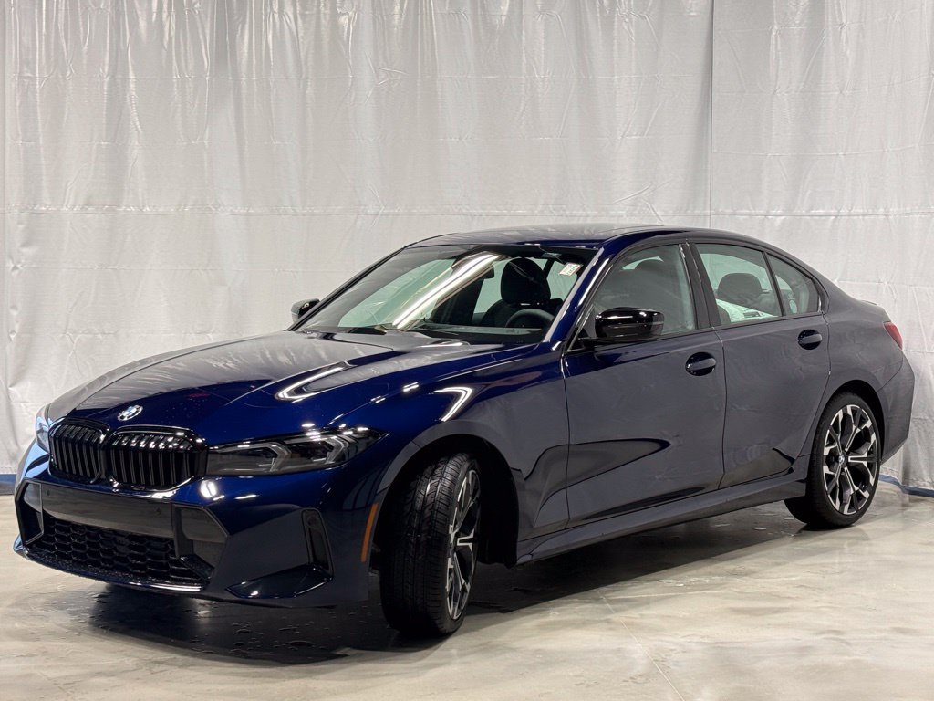 New 2026 Tanzanite Blue II Metallic BMW 330i xDrive image 3