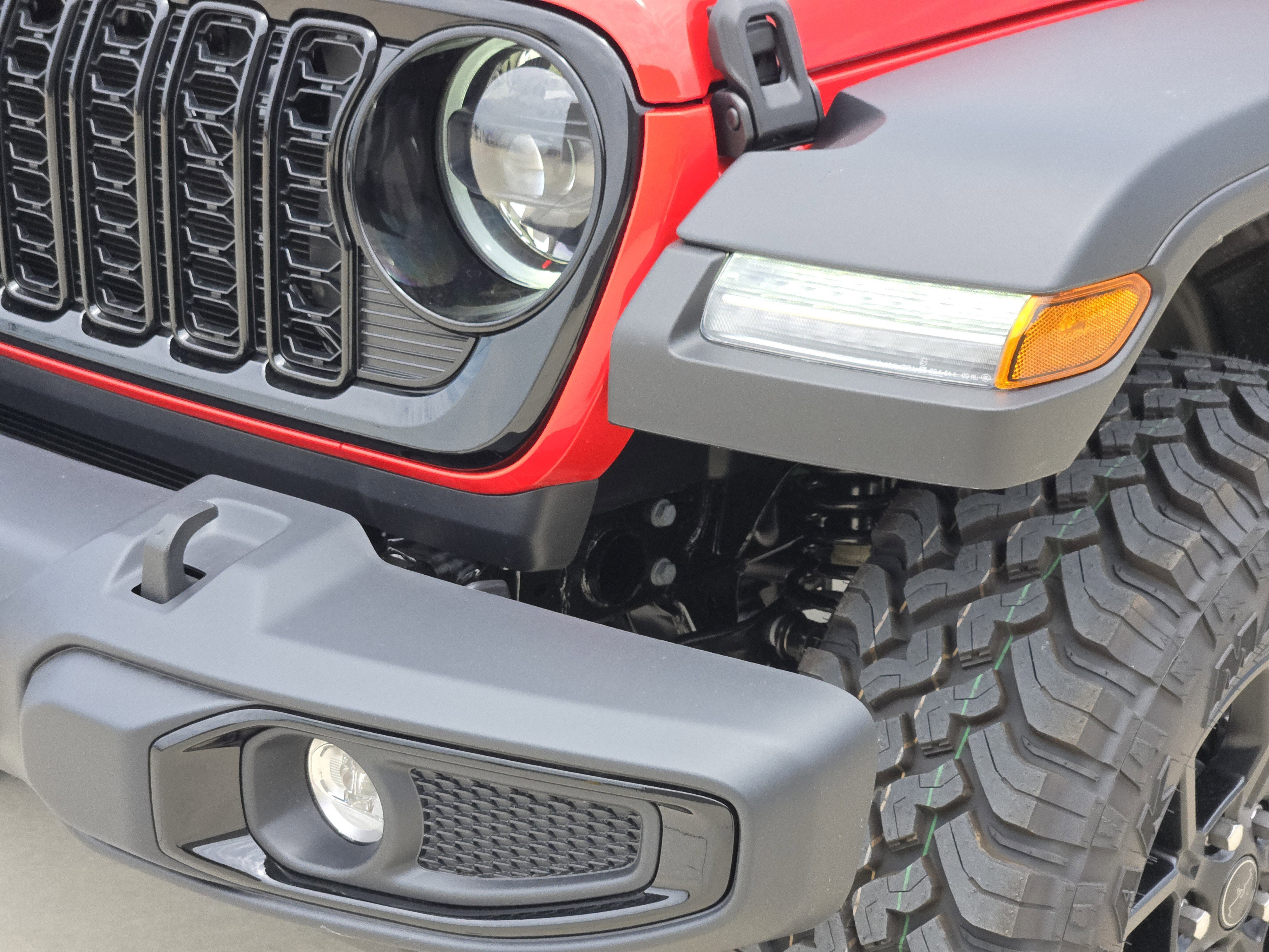 New 2026 Firecracker Red Clear-Coat Exterior Paint Jeep Willys image 7