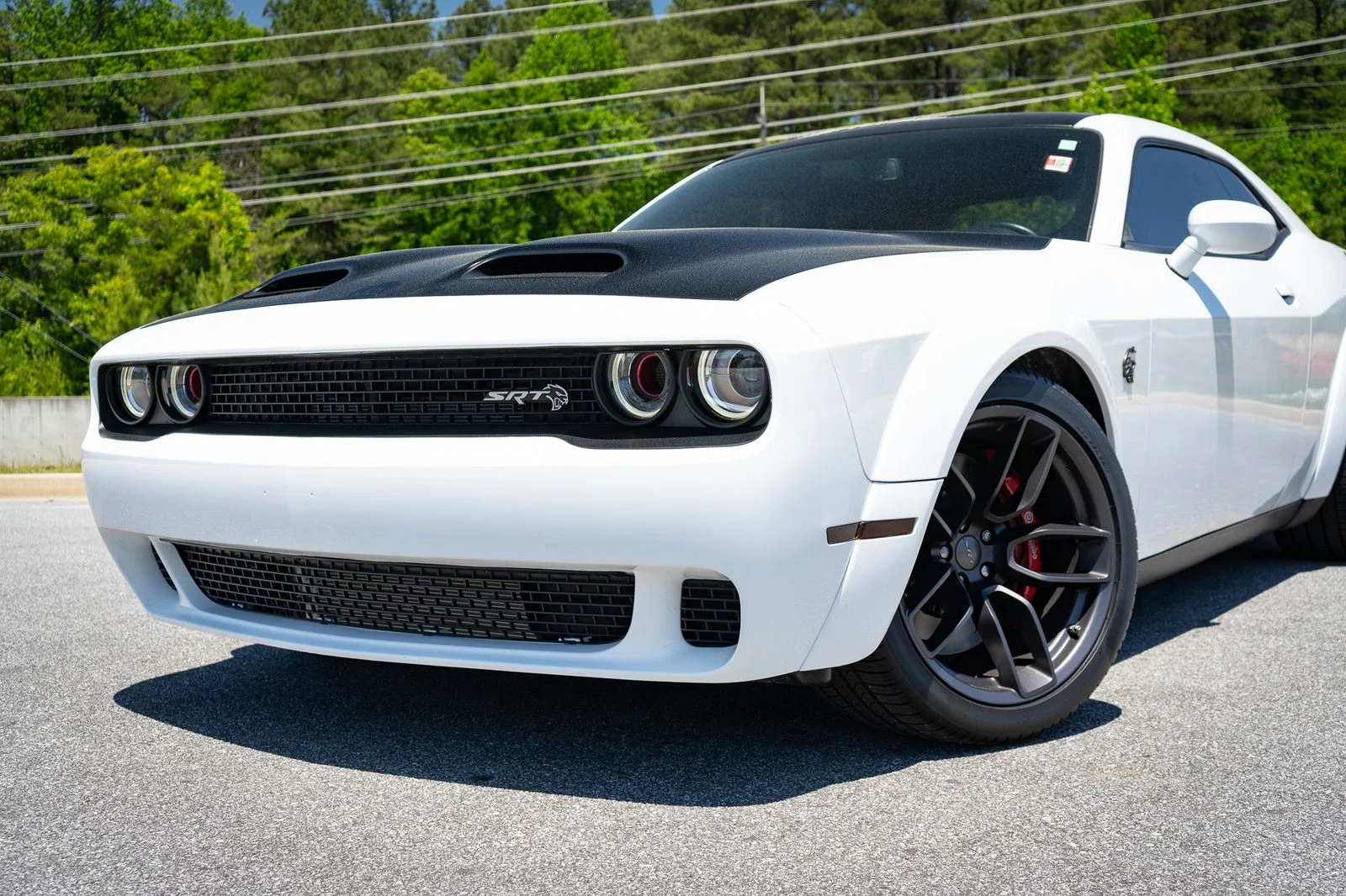 Used 2019 White Dodge SRT Hellcat Widebody image 6