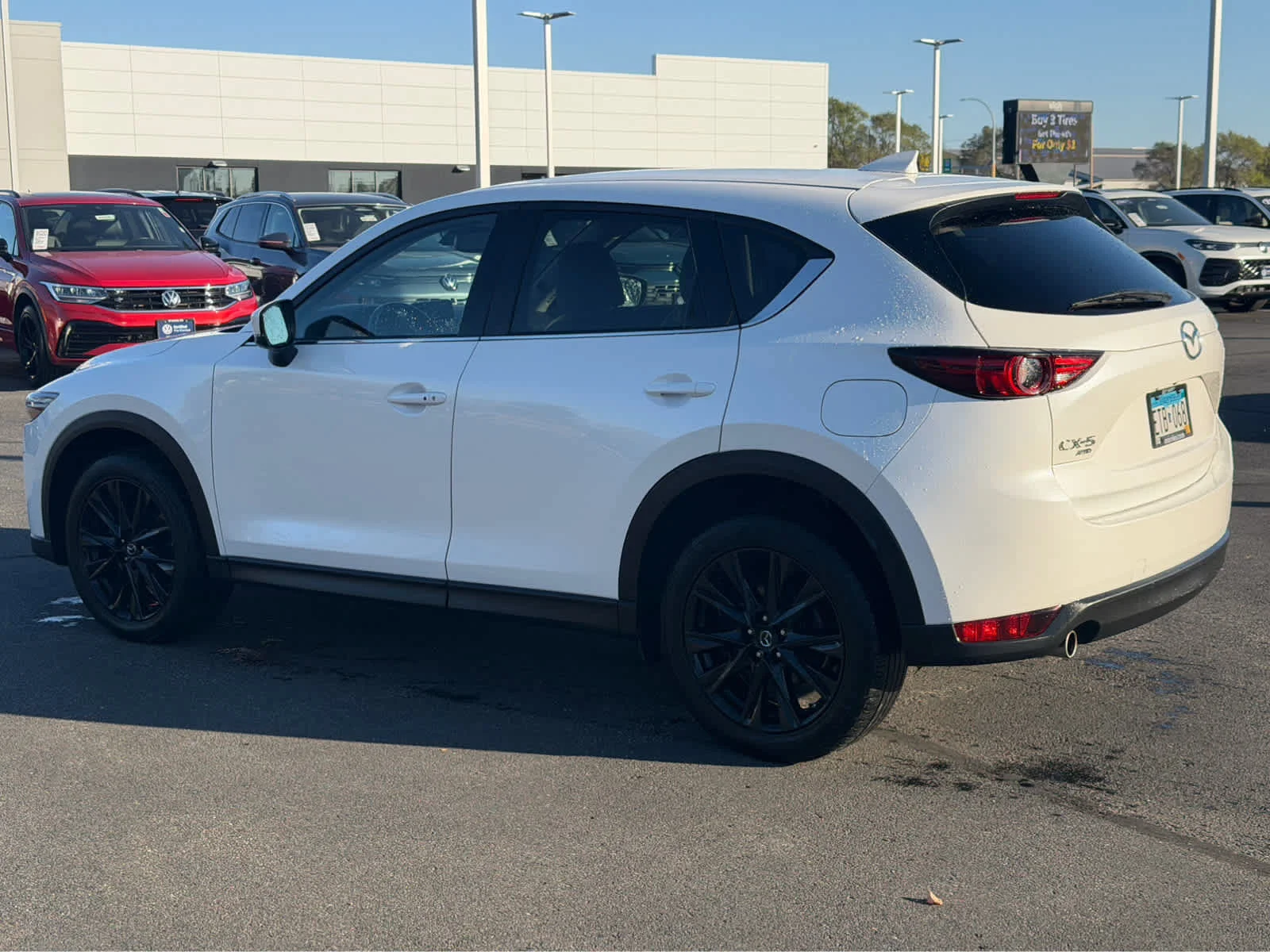 Used 2020 Snowflake White Pearl Mica Mazda Grand Touring image 2