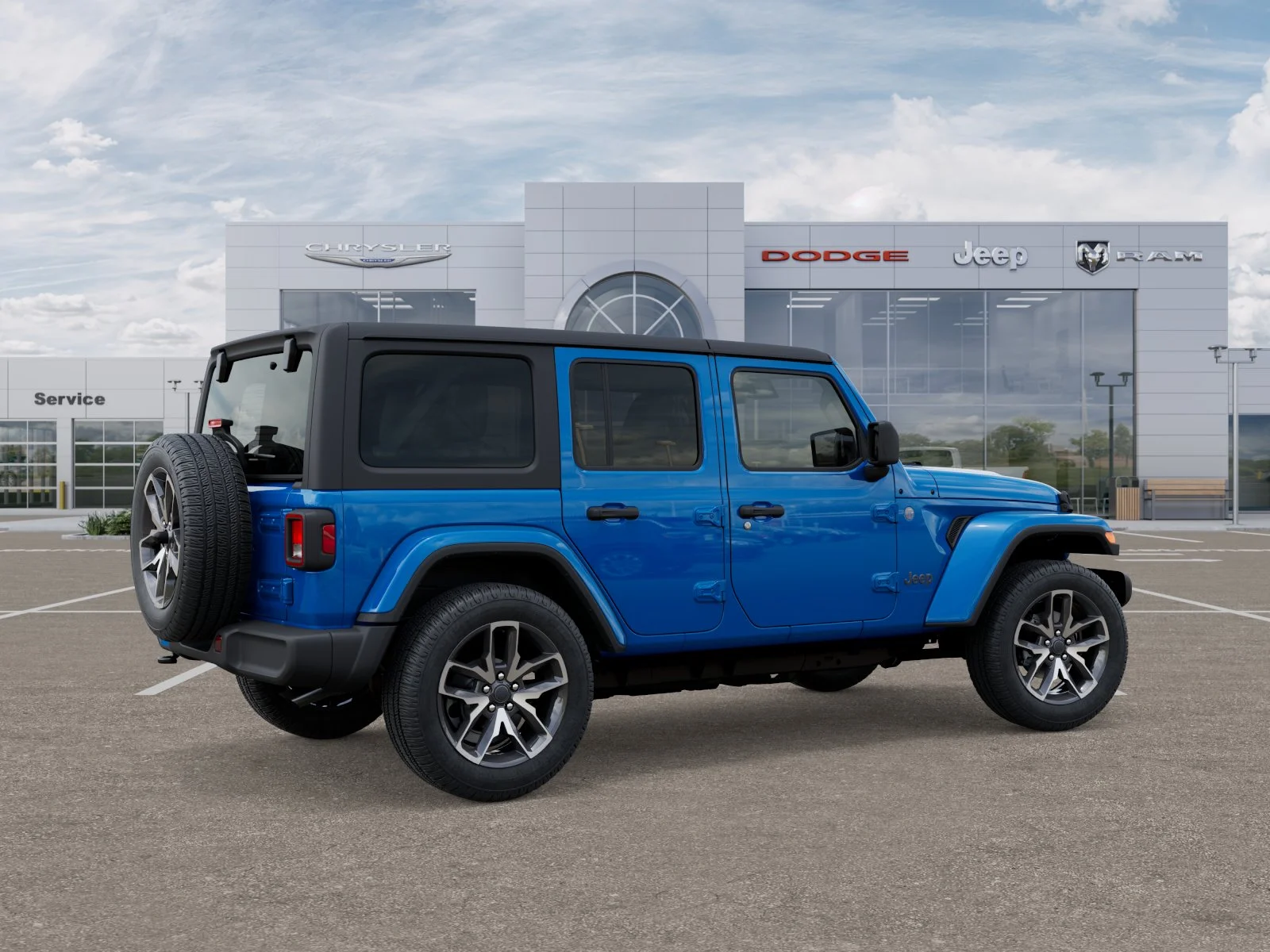 New 2025 Blue Pearl Jeep Sport S 4xe image 20
