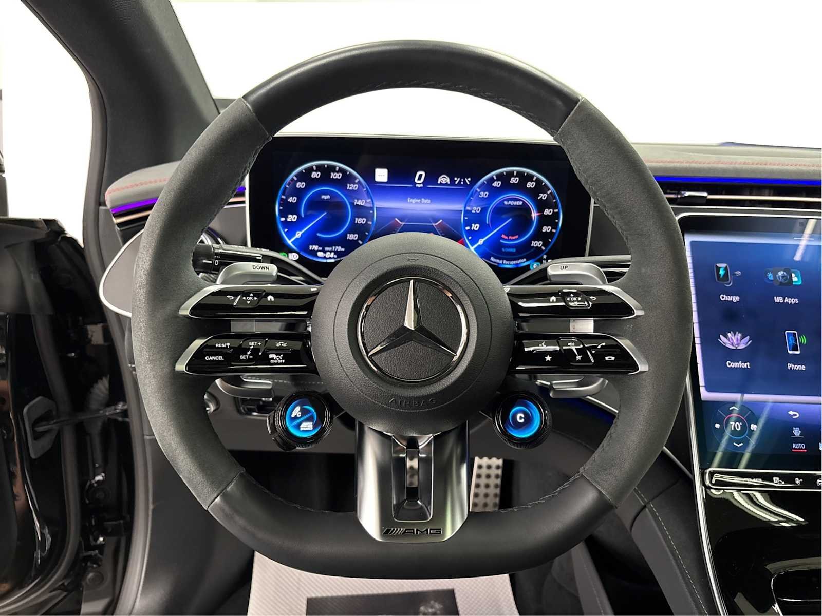 Used 2023 Obsidian Black Metallic Mercedes-Benz AMG® EQE image 19