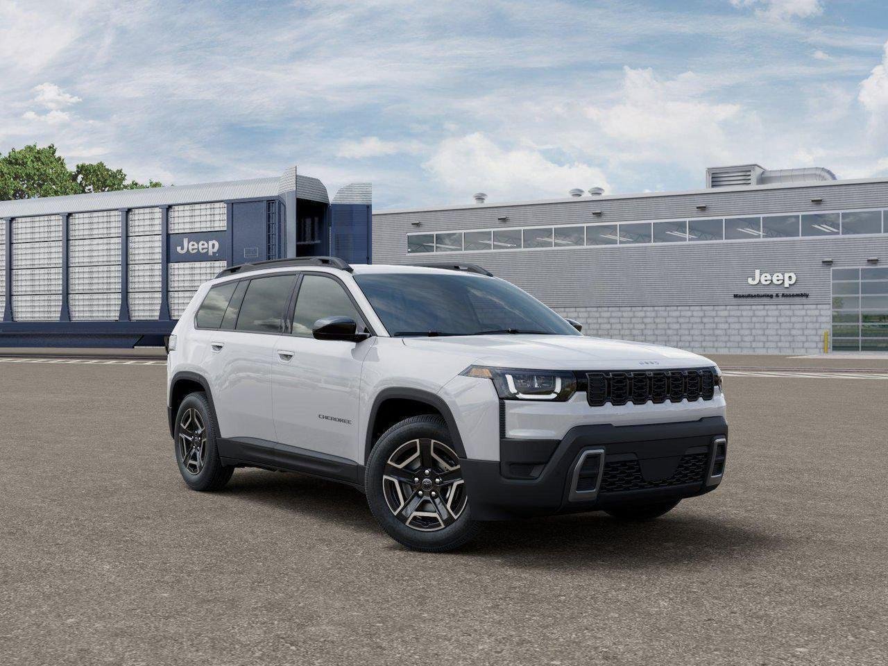 New 2026 Bright White Clear-Coat Exterior Paint Jeep Laredo image 31