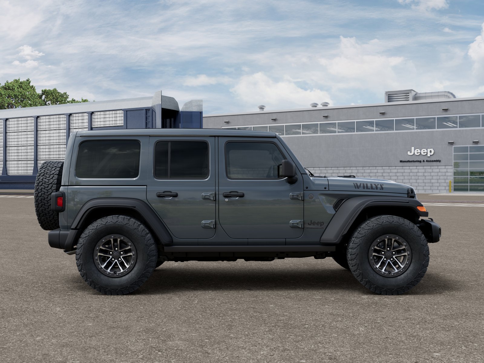 New 2026 Jeep Wrangler Willys 4D Sport Utility