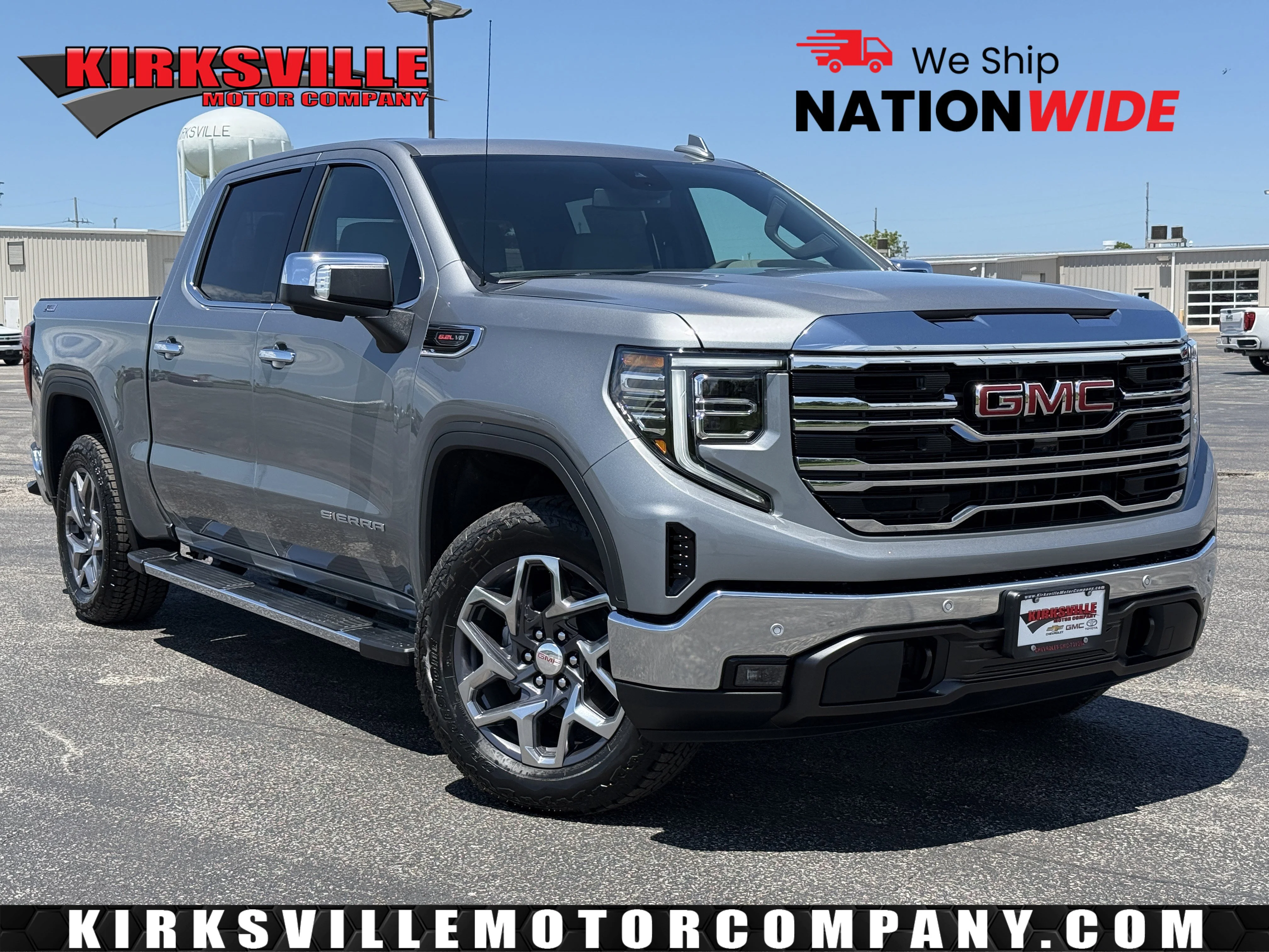New 2026 Sterling Metallic GMC SLT image 1
