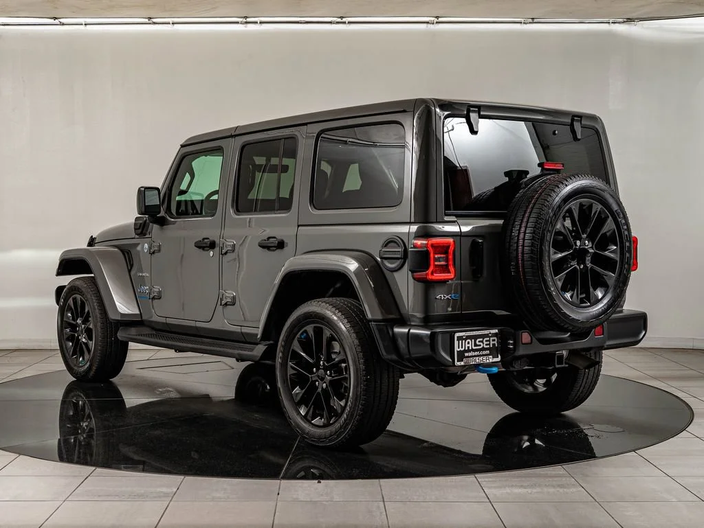 Used 2023 Sting-Gray Clearcoat Jeep Sahara 4xe image 7