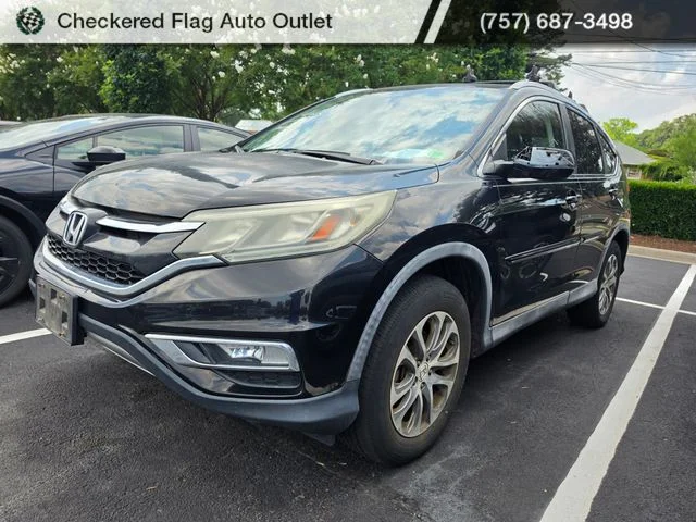 Used 2015 Crystal Black Pearl Honda EX-L image 1