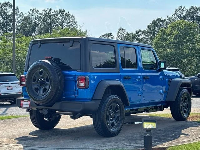 New 2026 Hydro Blue Pearl-Coat Exterior Paint Jeep Sport image 7