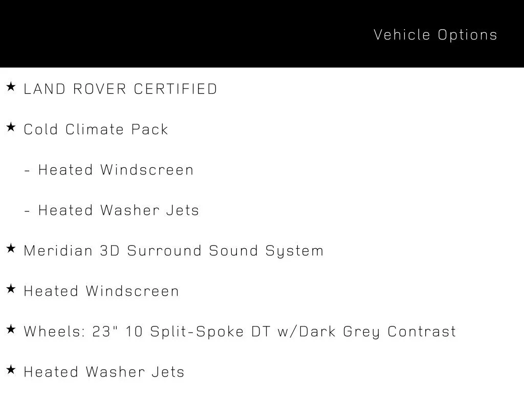 Used 2025 Gray Land Rover SE image 10