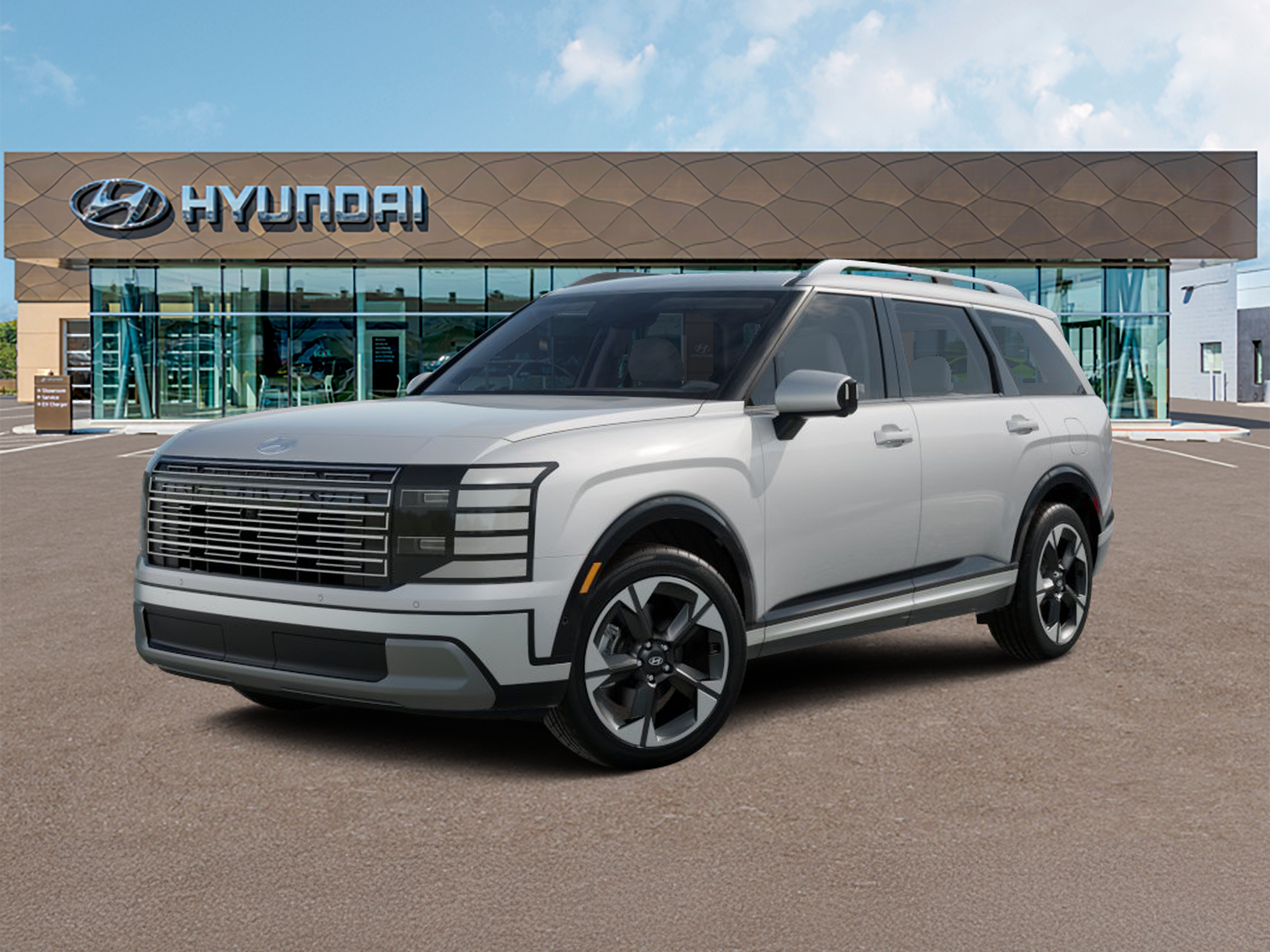 New 2027 White Hyundai Limited 7P image 2