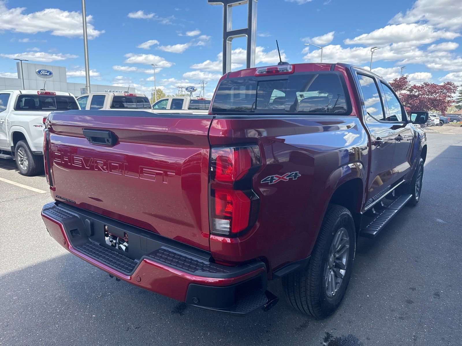 New 2026 Radiant Red Tintcoat Chevrolet LT with Convenience Package - Spray-On Bedliner image 6