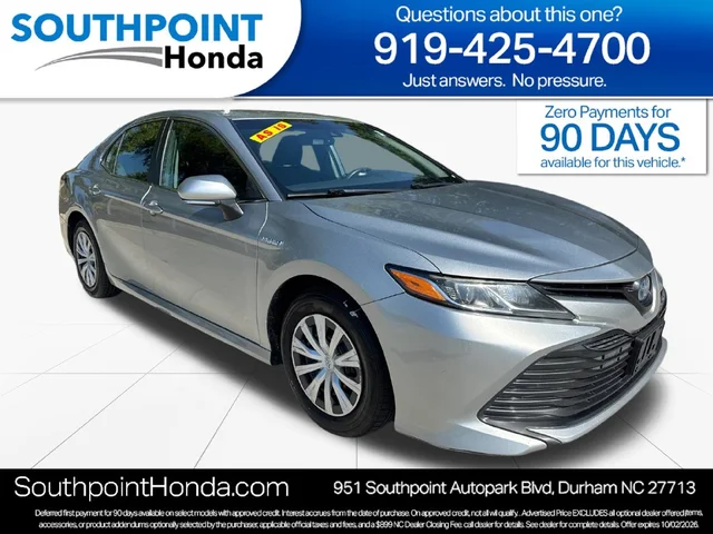 2020 Toyota Camry LE