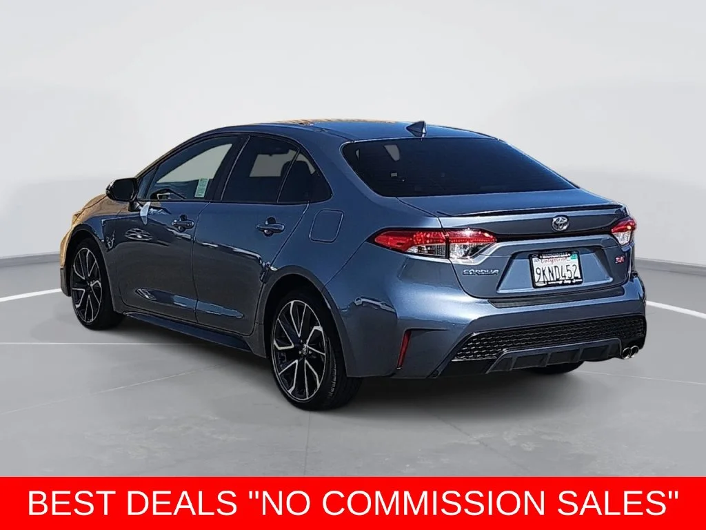 Used 2021 Blue Toyota SE image 5