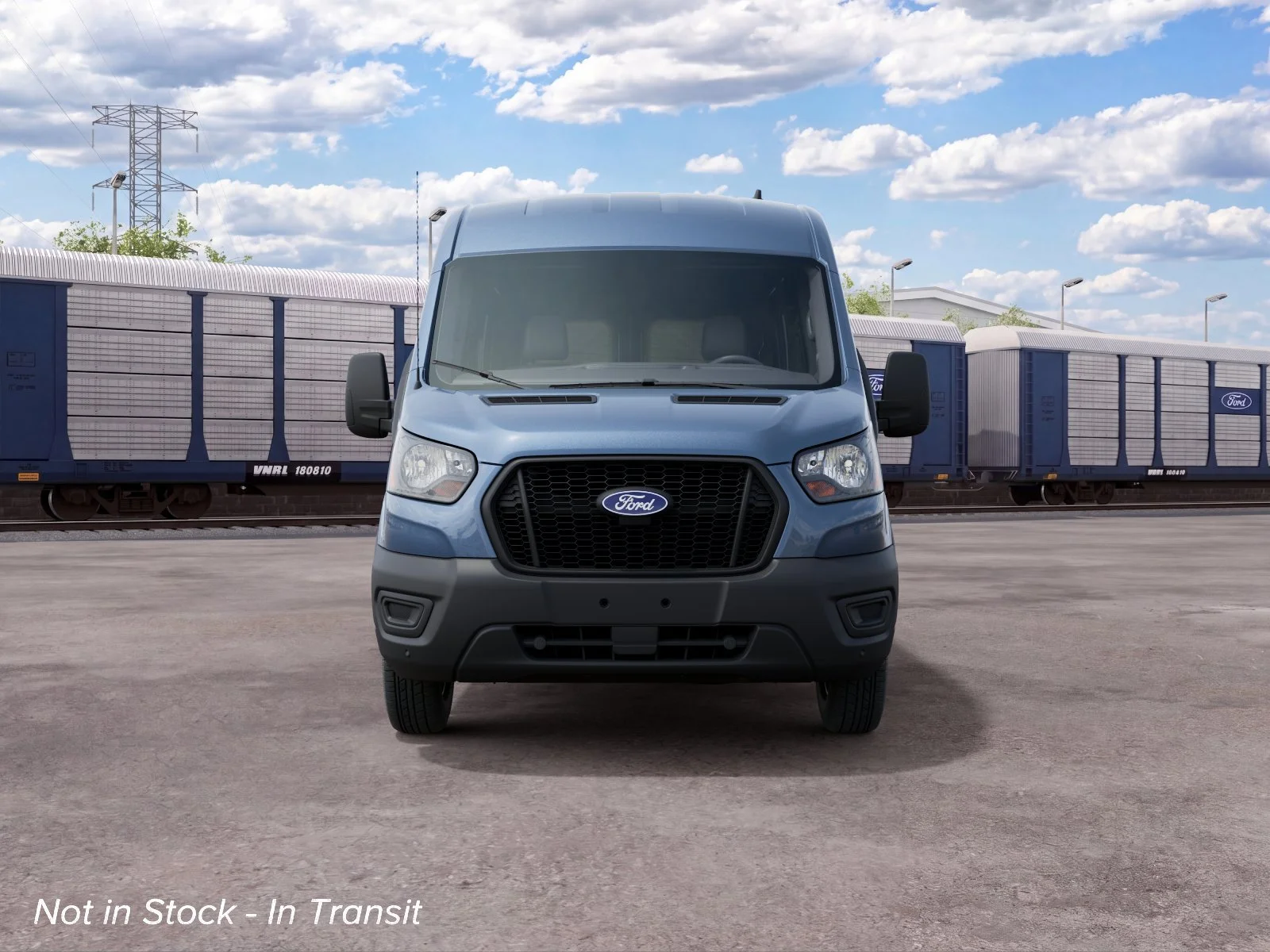 New 2027 Blue Metallic Ford BASE image 3