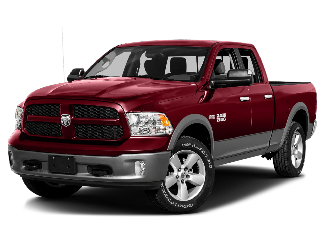 Used 2015 Deep Cherry Red Crystal Pearlcoat RAM Big Horn image 1