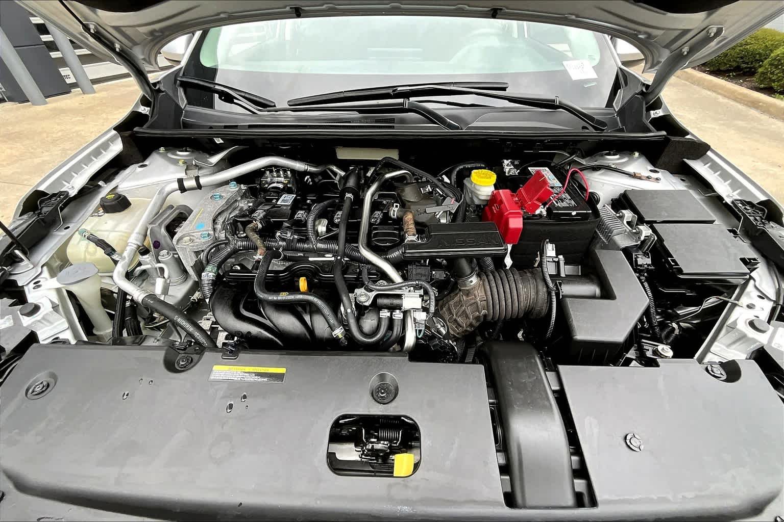Used 2021 Brilliant Silver Metallic Nissan S image 30