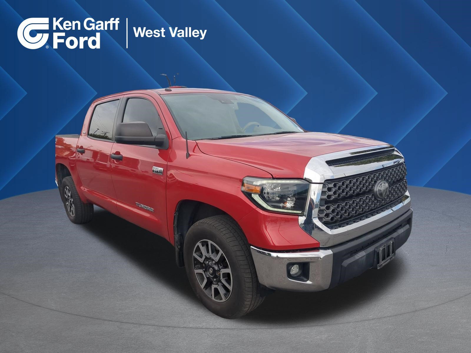 Used 2019 Barcelona Red Metallic Toyota SR5 image 1