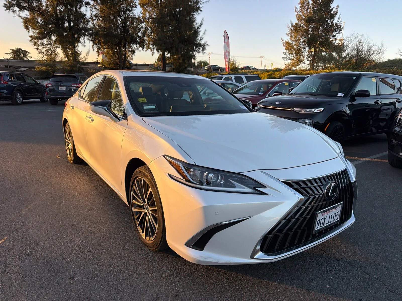 Used 2023 White Pearl Lexus 300h image 1