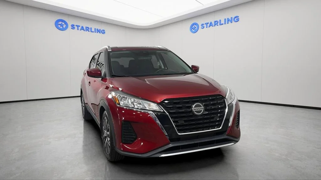 Used 2021 Red Nissan SV Xtronic CVT image 14