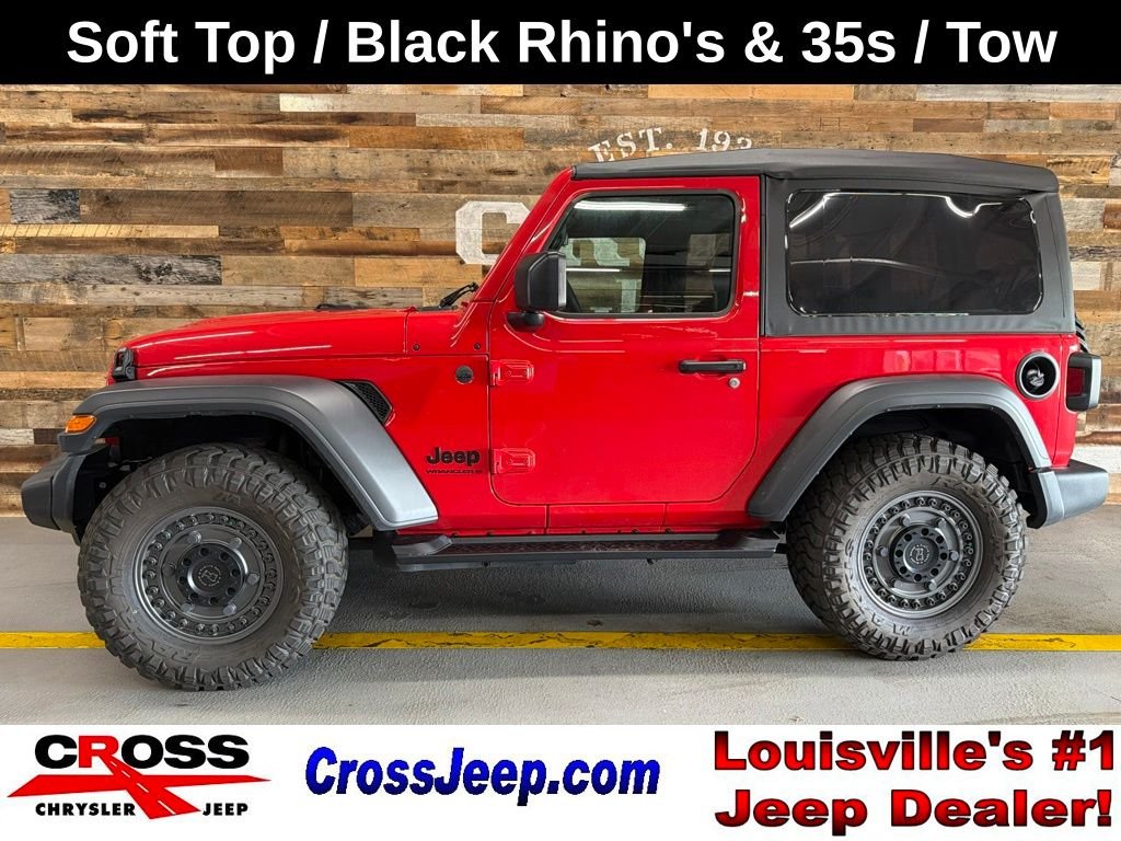 Used 2026 Red Clearcoat Jeep Sport image 1
