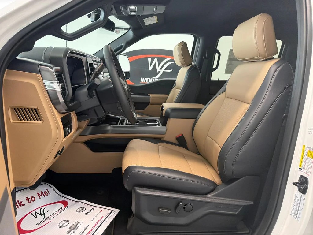 New 2026 Star White Metallic Tri-Coat Ford F-350® Lariat® image 10