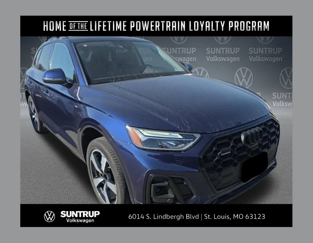 Used 2023 Blue Audi 45 S line Premium image 1
