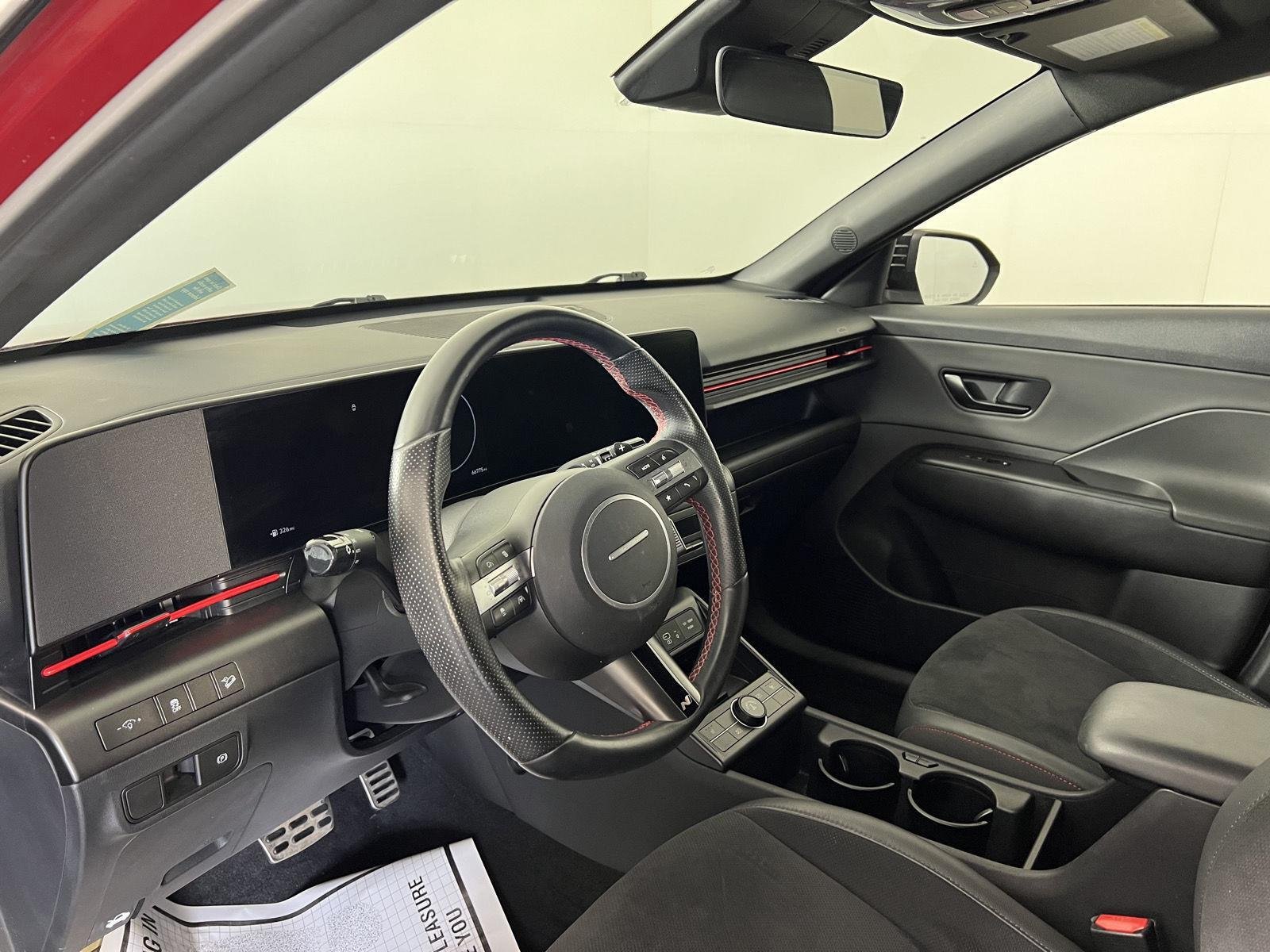 Used 2024 Ultimate Red Metallic w/Black Roof Hyundai N Line image 12