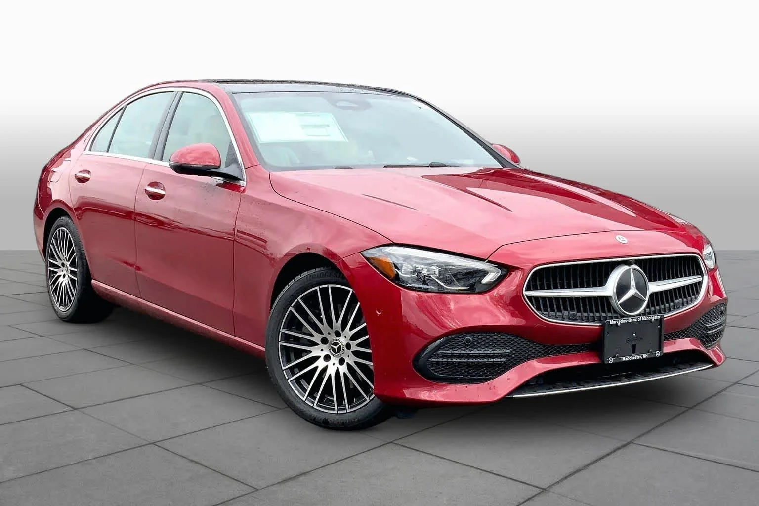 New 2026 MANUFAKTUR Patagonia Red Metallic Mercedes-Benz C 300 image 2