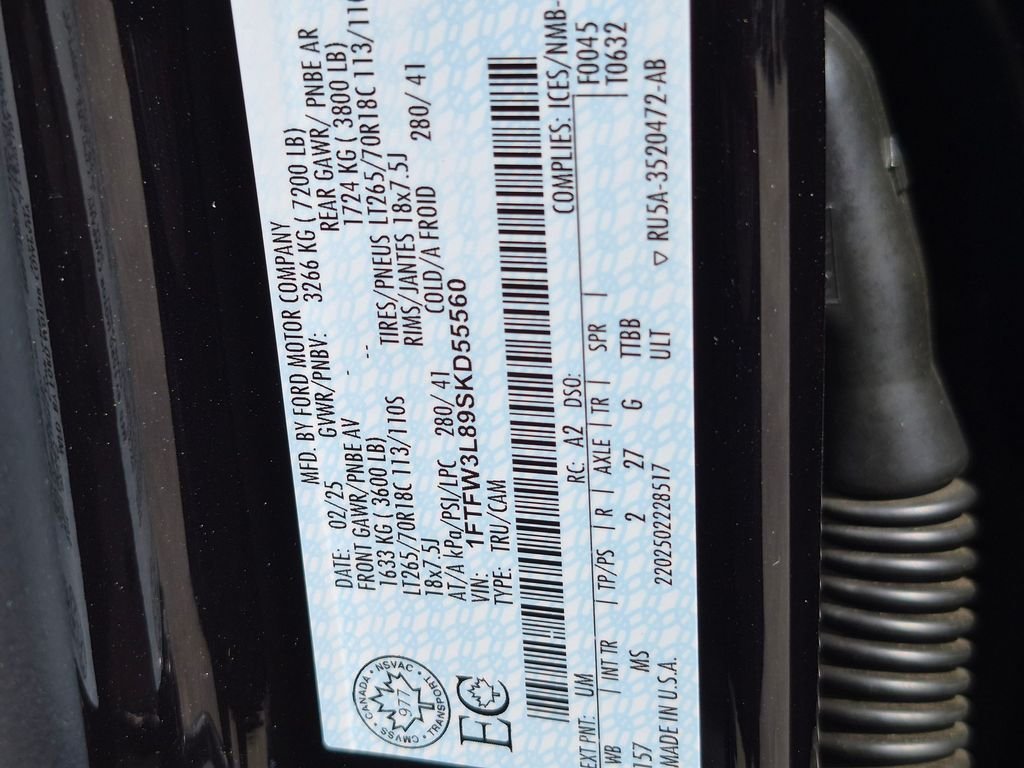 Used 2025 Black Ford XLT image 27