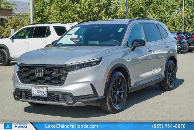Used 2025 Solar Silver Metallic Honda Sport-L image 4