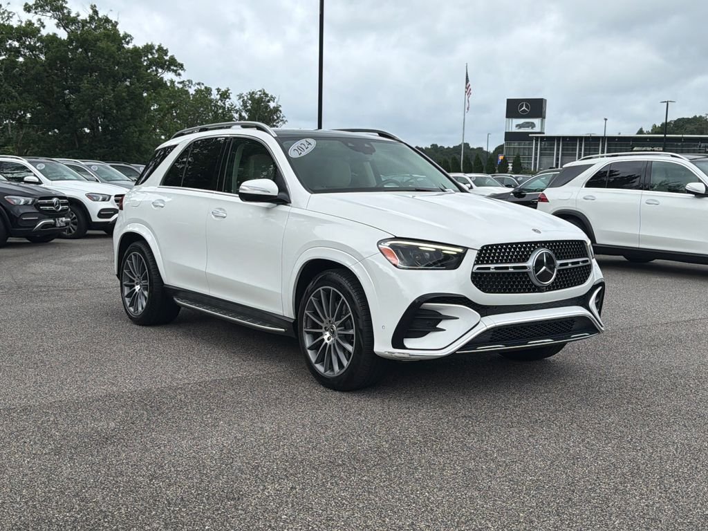 Certified Used 2024 Polar White Mercedes-Benz GLE 450 image 1