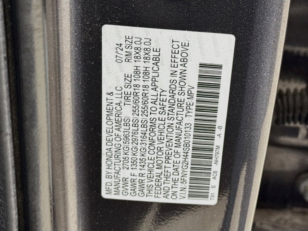 Certified Used 2025 Modern Steel Metallic Honda EX-L image 43