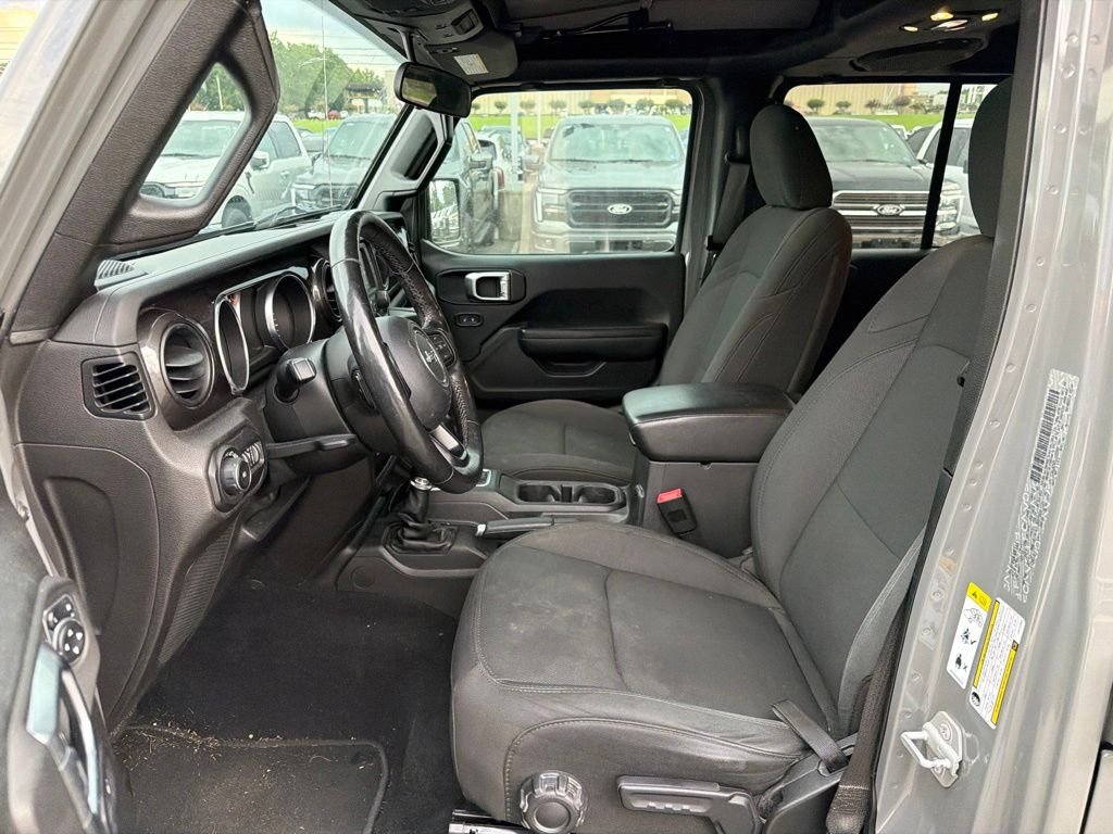 Used 2020 Sting Gray Clearcoat Jeep Unlimited Sport Altitude image 12