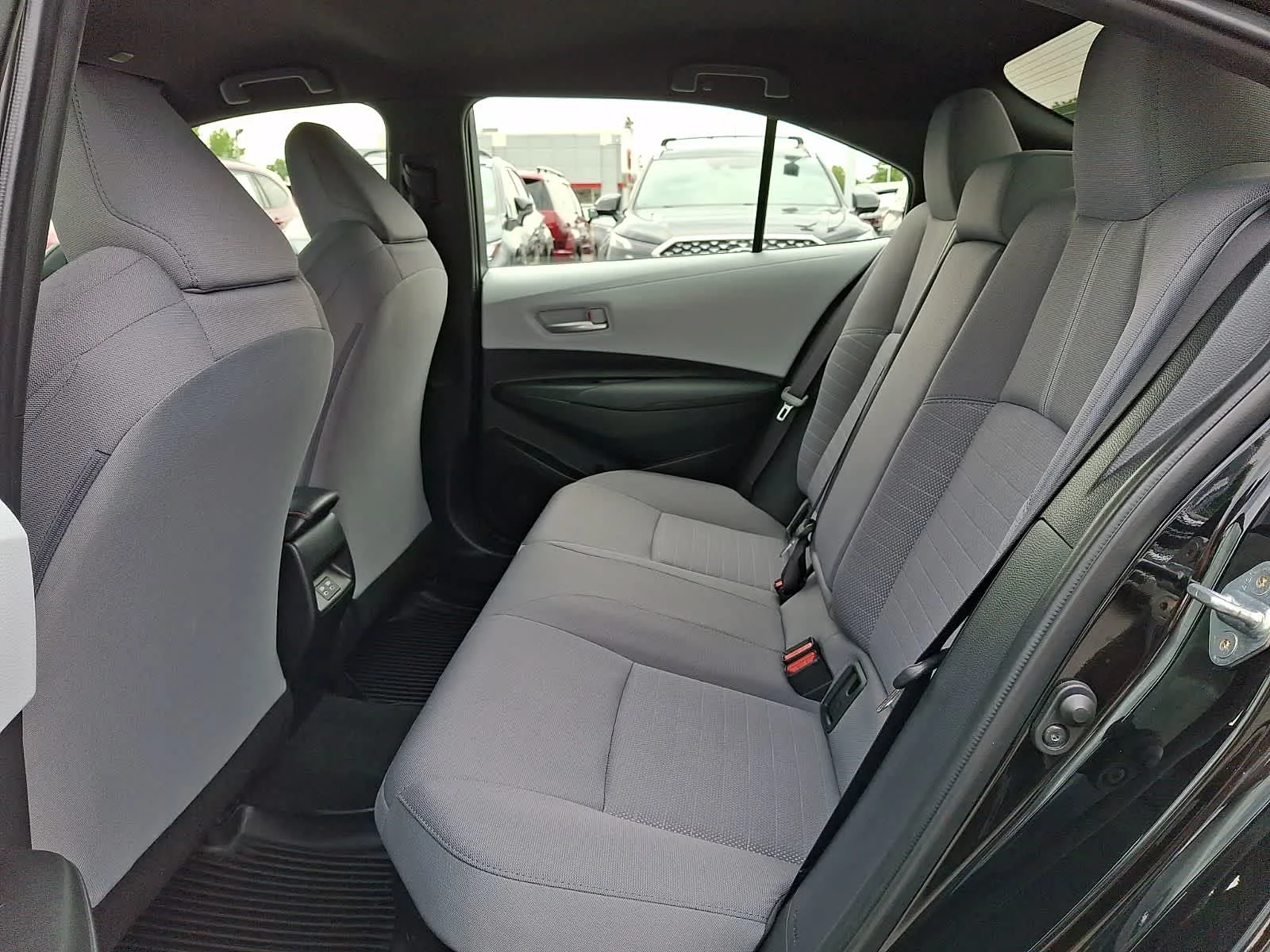 Used 2024 Midnight Black Metallic Toyota Hybrid SE image 13