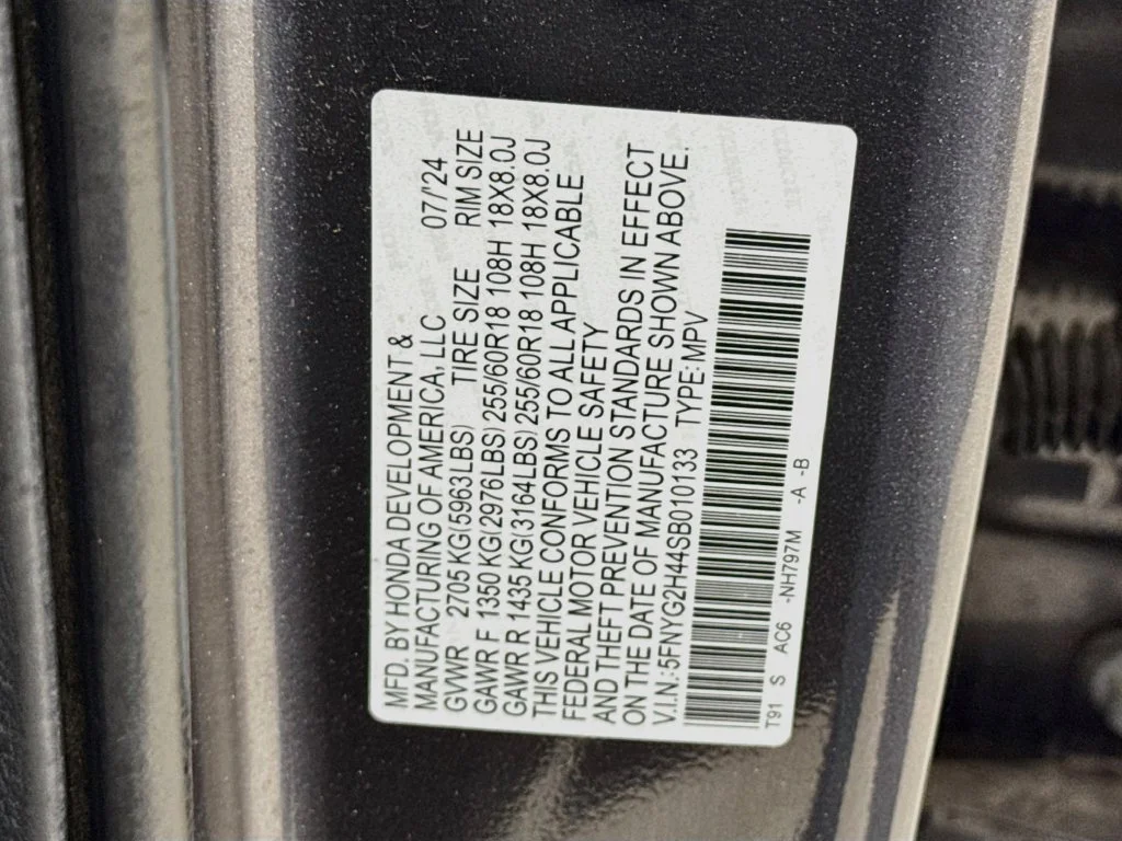 Certified Used 2025 Modern Steel Metallic Honda EX-L image 43