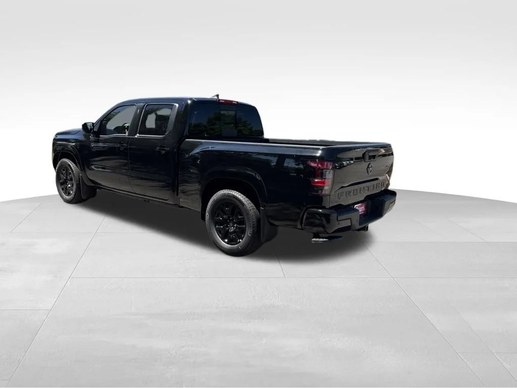 New 2026 Super Black Nissan Crew Cab SV Long Bed image 2