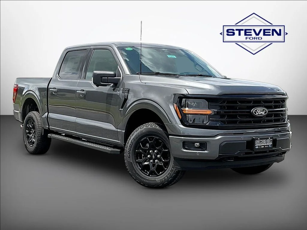 New 2026 Carbonized Gray Metallic Ford XLT image 1