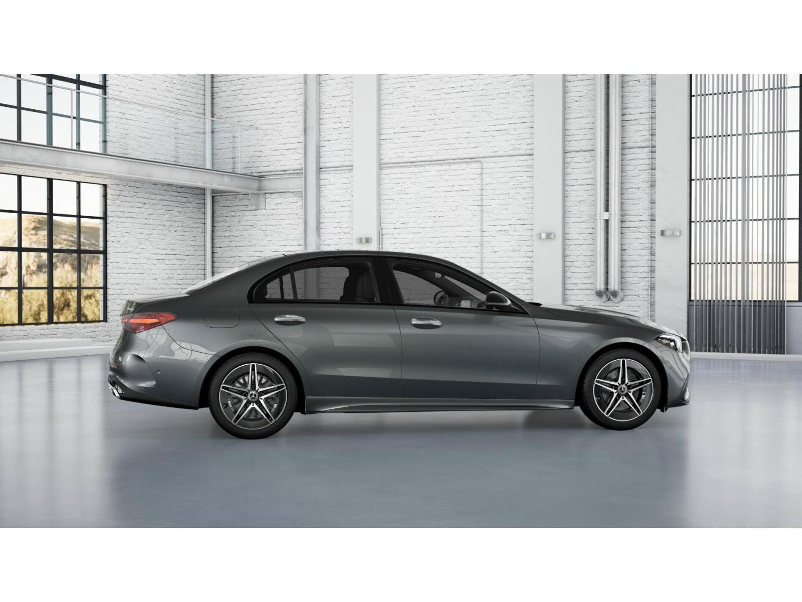 New 2026 Selenite Grey Metallic Mercedes-Benz C 300 image 59