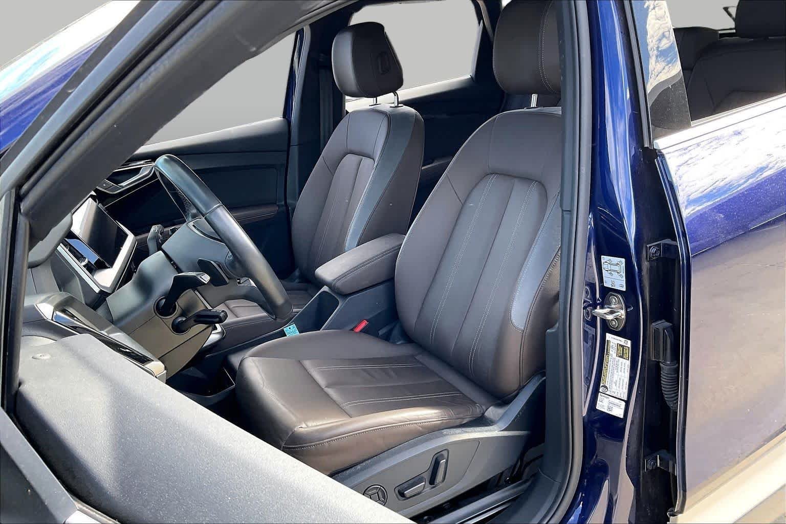 Used 2023 Navarra Blue Metallic Audi Premium Plus image 7