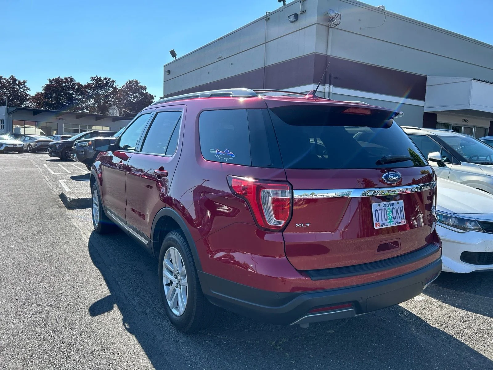 Used 2019 Ruby Red Metallic Ford XLT image 4