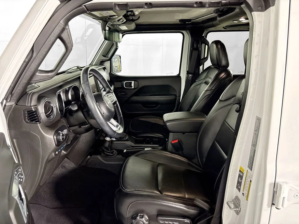 Used 2021 White Jeep Unlimited Sahara 4xe image 11