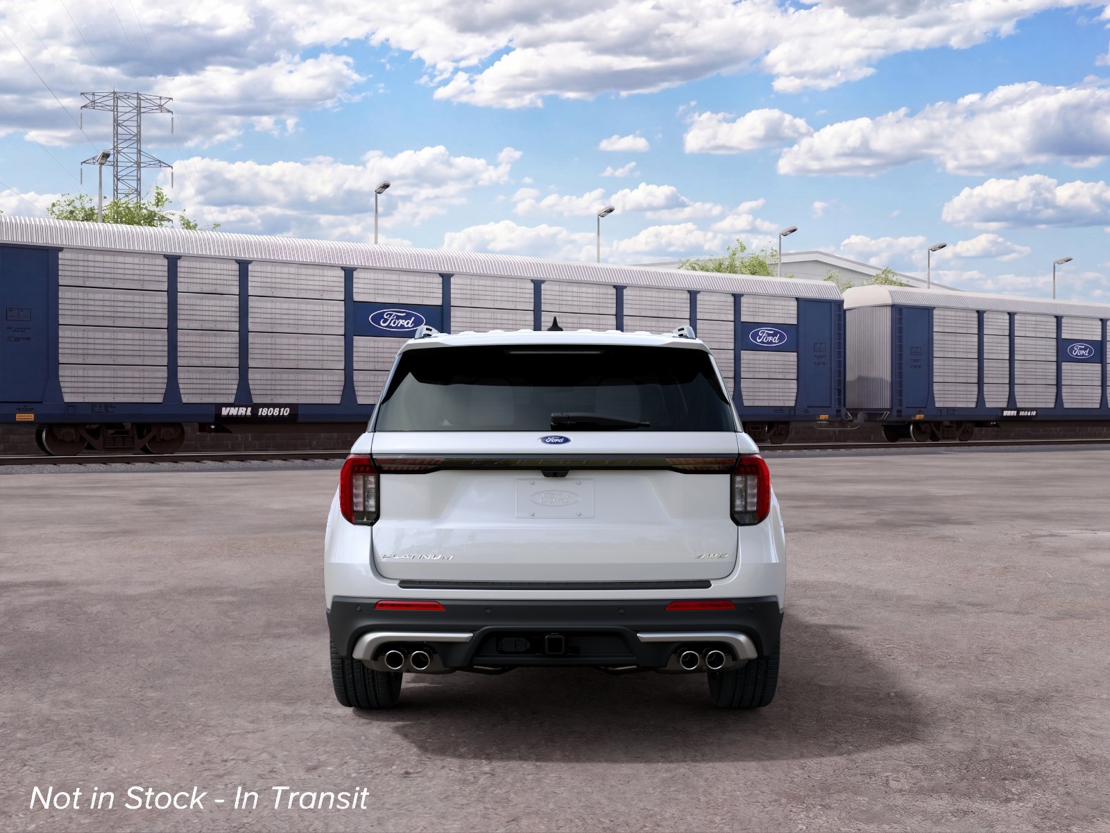 New 2027 Star White Metallic Tri-Coat Ford Platinum™ image 7