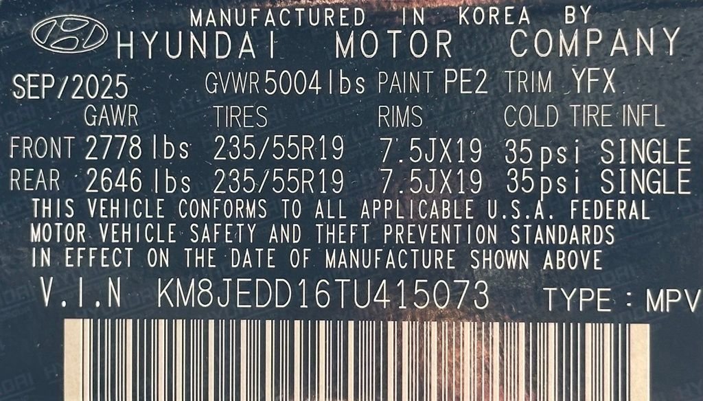 Used 2026 Gray Hyundai Limited image 46
