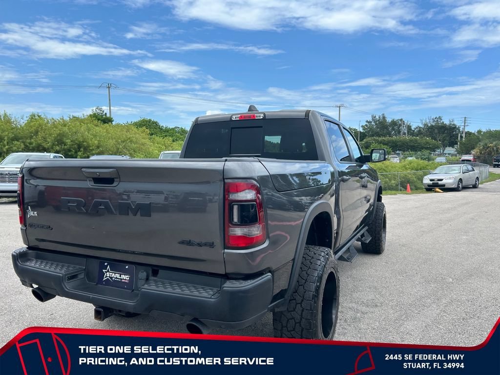 Used 2021 Gray Ram Rebel Crew Cab 4x4 5