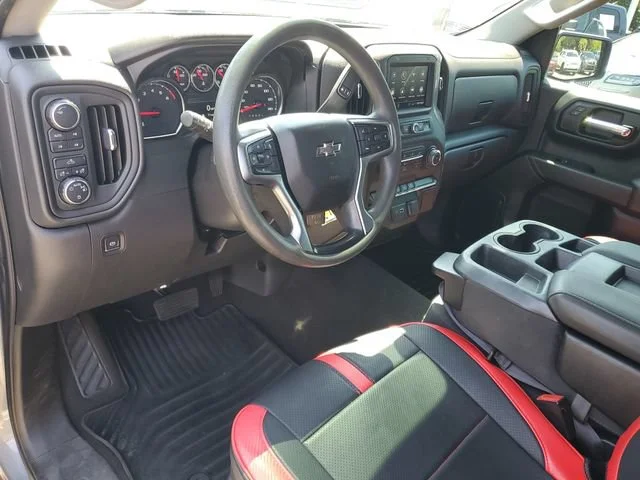 Used 2021 SATIN STEEL METALLIC Chevrolet Custom Trail Boss image 6
