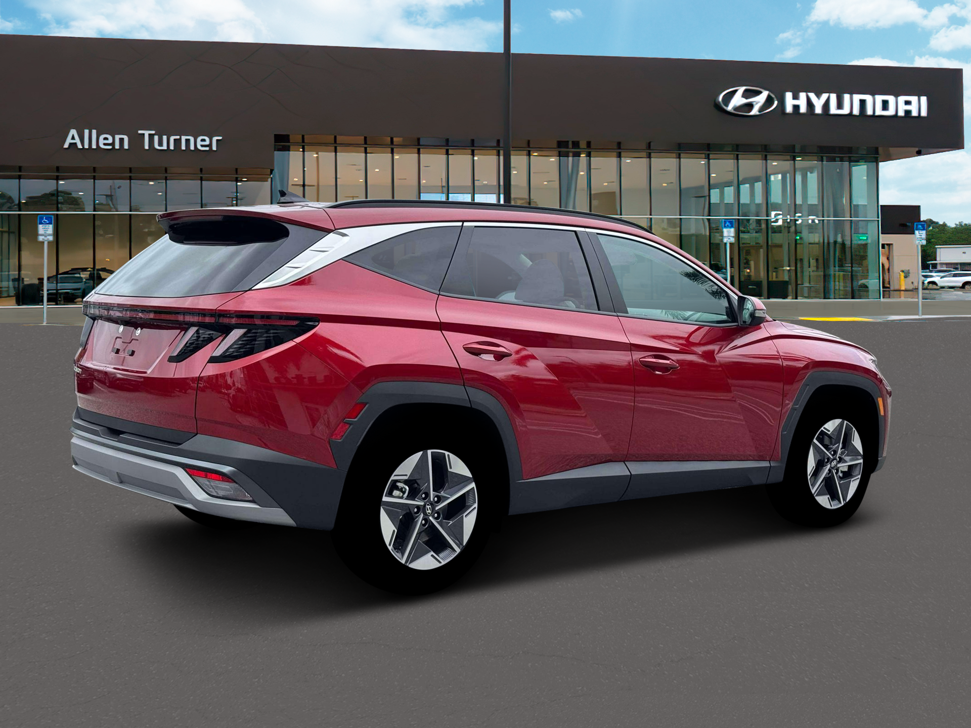 New 2026 Ultimate Red Hyundai SEL Premium FWD image 8