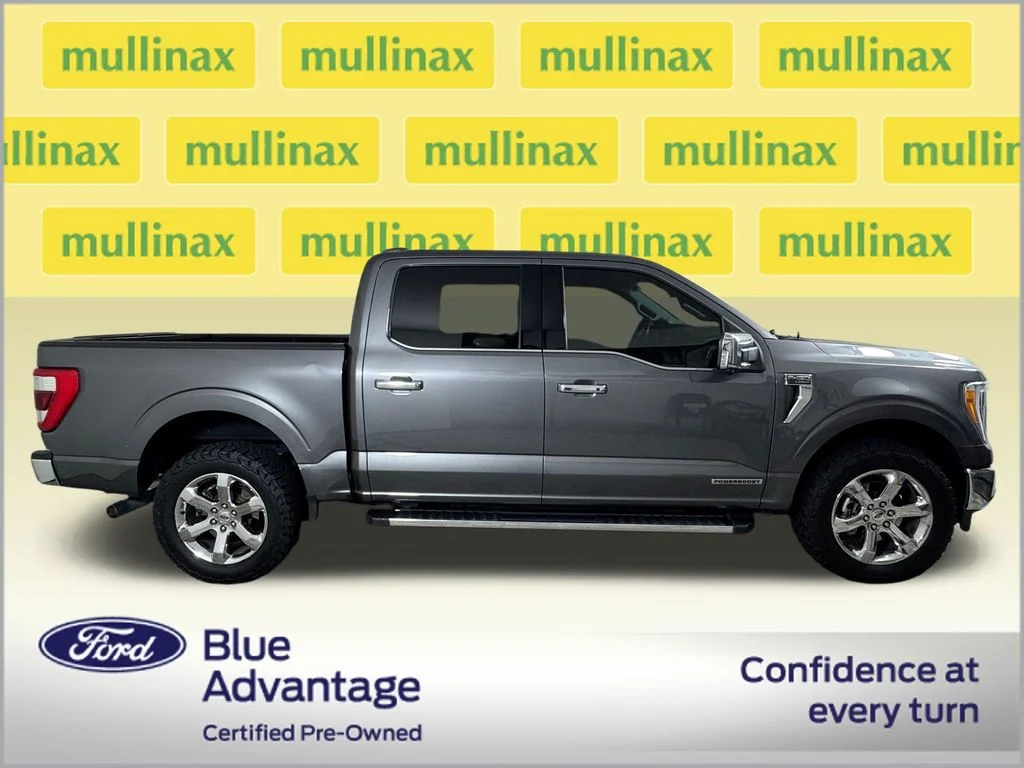 Certified Used 2021 Gray Ford Lariat image 2