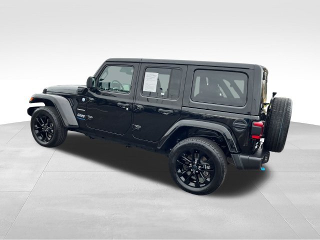 Used 2024 Black Jeep Sahara 4xe image 3
