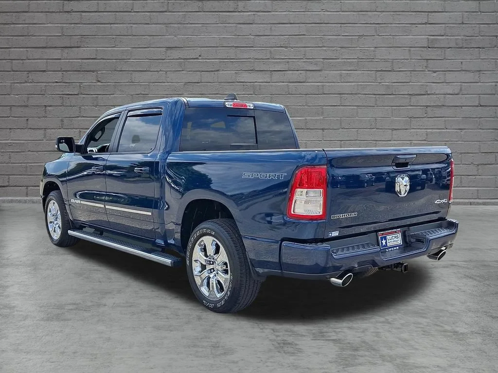 Used 2023 Patriot Blue Pearlcoat Ram Big Horn image 8