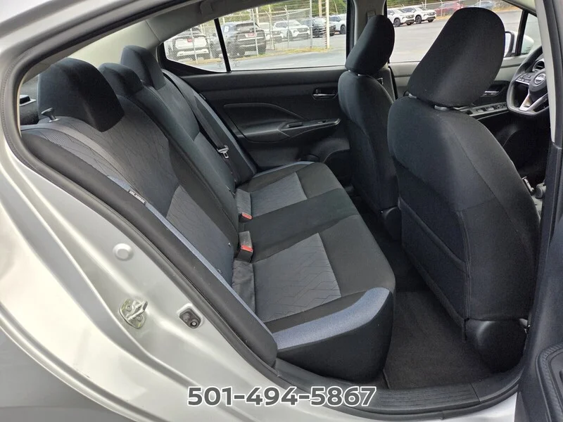 Used 2025 Brilliant Silver Metallic NISSAN SV image 14